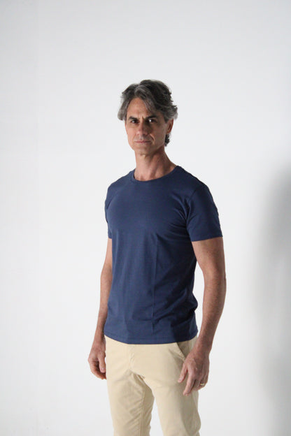 Camiseta Básica Premium de algodão egipcio Bazik