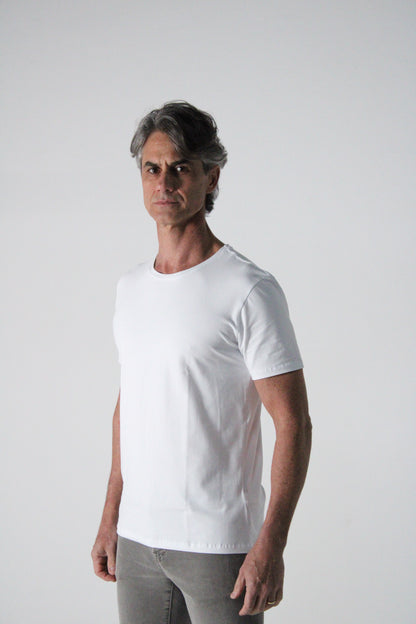 Camiseta Básica Premium de algodão egipcio Bazik