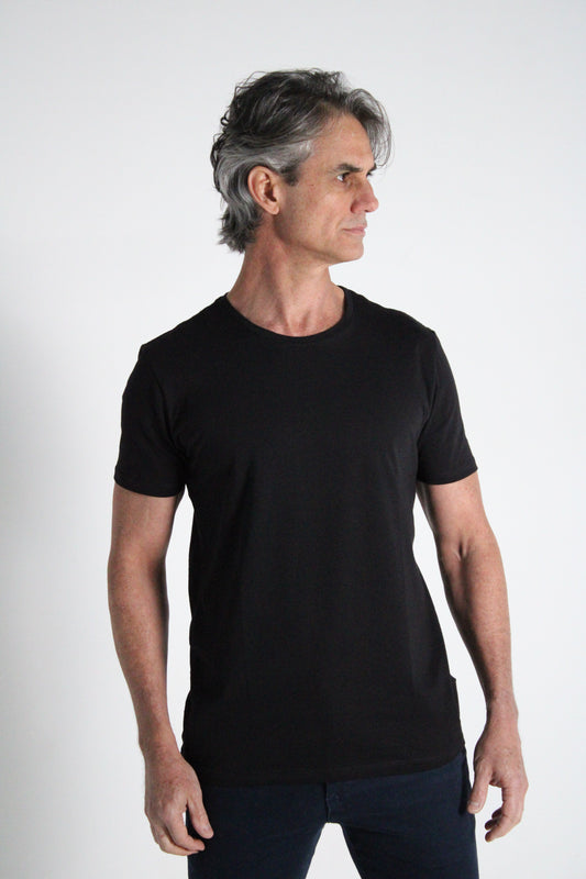 Camiseta Básica Premium de algodão egipcio Bazik